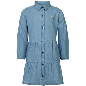Noppies Kids Poseyville Kinderjurk voor meisjes, lange mouwen, Lichtblauw - P191, 122 cm