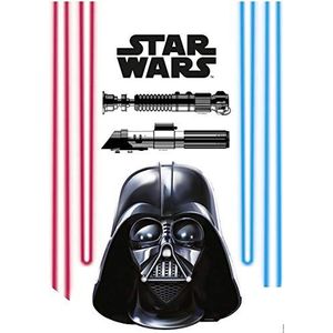 Komar - Star Wars - Deco-sticker DARTH VADER - 50 x 70 cm - Muurtattoo, Muursticker, Muursticker, Muursticker, Muurtattoo, Laserzwaard, Anakin Skywalker - 14030h