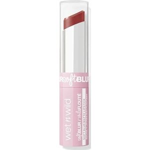 Wet n Wild Cloud Pout Soft Blur Matte Lipstick, Matte Lipstick met Niet-uitdrogende en Langhoudende Formule, Lichtgewicht en Hydraterend, Nude for Love
