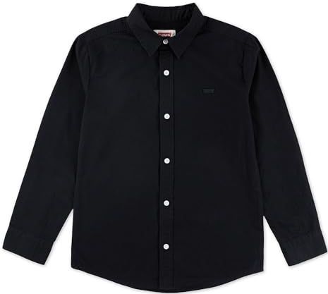 Levi's - BATTERY HOUSEMARK SHIRT - Overhemd - Zwart - Lange Mouwen