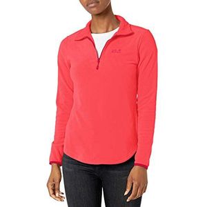 Jack Wolfskin Dames Echo Pullover Pullover trui, Tulp rood, XXL