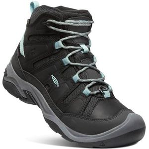 KEEN Circadia Mid Polar wandellaarzen voor dames, zwart/wolkblauw, 7.5 UK, Zwart Wolk Blauw, 40.5 EU