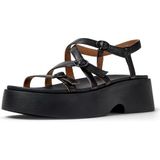 CAMPER - Tasha - Sandalen - Zwart - Met Riem - Blokhak