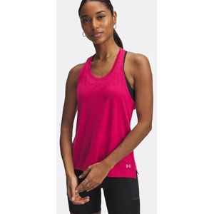 Under Armour UA Launch Camo Singlet - Shaded Fuchsia / / Reflecterend - LG