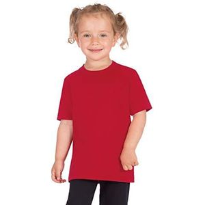 Trigema Heren T-shirt, rood (kers 036), 104 cm