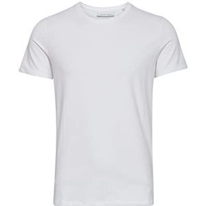 CASUAL FRIDAY Heren David Crew Neck T-shirt, Helder wit (50104), XXL