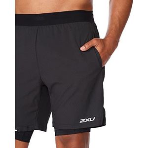 2XU Aero SS21 2-in-1 7 inch shorts