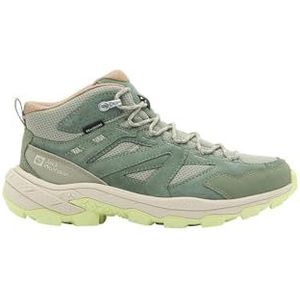 Jack Wolfskin Vojo Tour Texapore MID W wandelschoenen voor dames, Eucalyptus, 40,5 EU, Eucalyptus, 40.5 EU