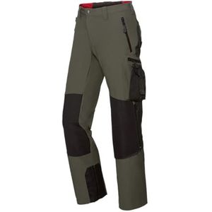 BP 1861 620 Superstretch broek 92% polyamide, 8% elastaan olijf/zwart, maat 50l