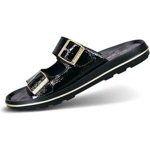 bugatti - 435-AQX91 - Pantoletten - Zwart - Orthopedische Slippers