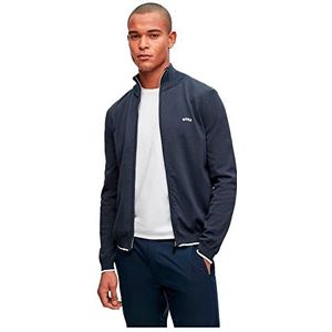 Boss KNITTED_Jas Heren zalli, Donkerblauw402., XS