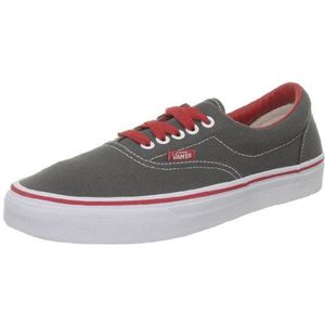 Vans Era-schoenen voor volwassenen, uniseks, wit, Gris Pop Charcoal Red, 36 EU