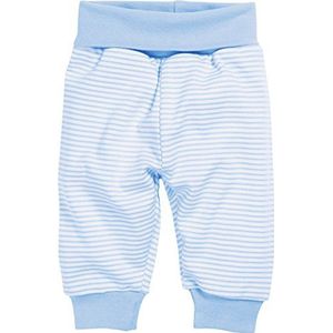 Schnizler - Babybroek - Wit/blauw - Interlock