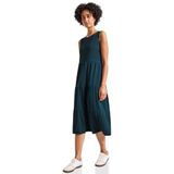 Street One - 1408844 - Jerseyjurk - Navy Blauw - Mouwloos - Midi