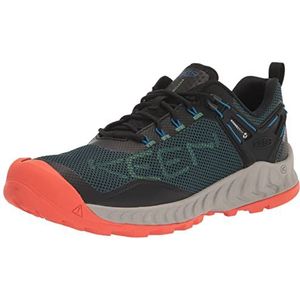 KEEN Nxis Evo Waterdicht heren Wandelschoen , Zee Mos Scharlaken Ibis, 42 EU