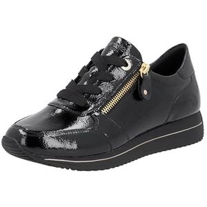 Remonte Dames D0h11 Sneakers, Zwart, 36 EU