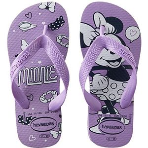Havaianas Unisex Kids Top Disney Teenslippers, Prisma Paars, 9/9.5 UK Child