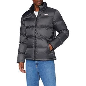 Schott NYC Idaho Uniseks donsjack, Grijs (antraciet), L