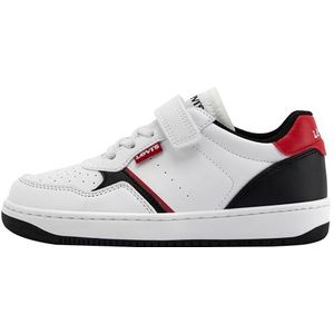 Levi's Aiden Top klittenbandsluiting, elastisch, kant, lintrood, 30 EU, Lint Rood, 30 EU