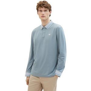 TOM TAILOR Poloshirt voor heren, 27475 - Grijs Mint, XL