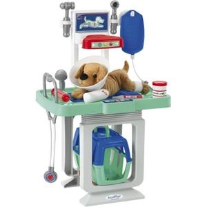 Ecoiffier Toys – 1908 – het dierenartscentrum verkocht met pluche – imitatiespel – vanaf 18 maanden – gemaakt in Frankrijk