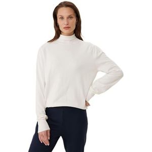 Mexx Dames Turtle Neck Basic Pullover Sweater, Off White, M