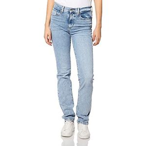 Levi's Womens 724 High Rise Straight Jeans, Spill The Tea, 2532