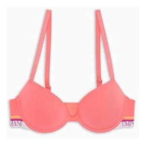 EMPORIO ARMANI Push-up beha voor dames, Neon Roze, 75B