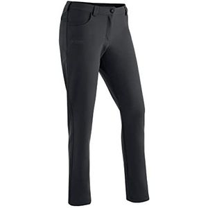 Maier Sports Charlotte Outdoorbroek voor dames, met fleece gevoerde winterwandelbroek, ademende functionele broek