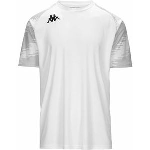 Kappa DAVERNO Act Jersey | wit, maat 8Y, Wit, 8 años