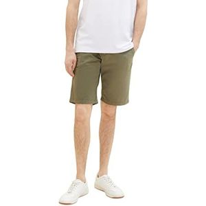 TOM TAILOR bermuda shorts Uomini 1035092,10415 - Dusty Olive Green,28