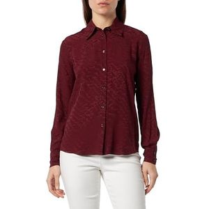 Pinko SmORZARE Jacquard DISE Shirt, W8_bordeaux-port royal, 32 NL