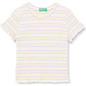 United Colors of Benetton T-shirt voor meisjes, meerkleurig 920, 110 cm