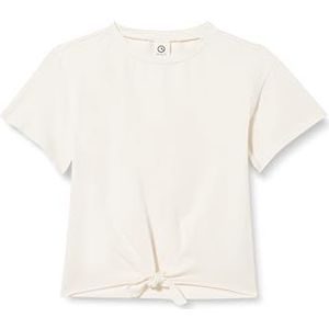 by Green Cotton Meisjes Cozy Me S/S T T-shirt, Balsem Cream, 128 cm