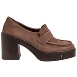 Familie - Blokhak - Sportschoenen - Zwart - Microvezel