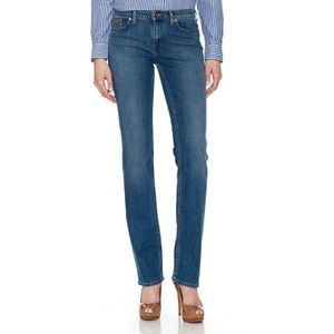 Tommy Hilfiger 1M80829793 dames jeansbroek/lang, rechte pijp (rechte leg)