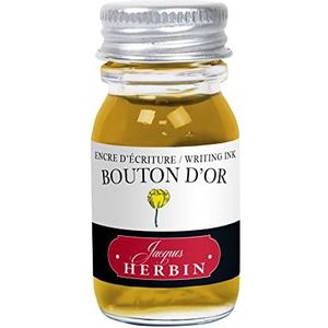J.Herbin 11553T (1 inktflacon 10 ml voor vulling) boterbloemgeel