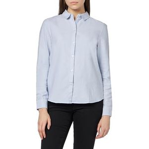 PIECES Irena Oxford Shirt met lange mouwen, Kentucky Blue., XL