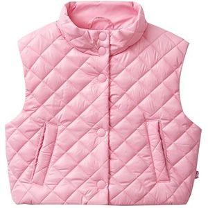 United Colors of Benetton 2EO0CJ00A Donsvest met vest, intens roze 05F, L meisjes, intense roze 05f, L