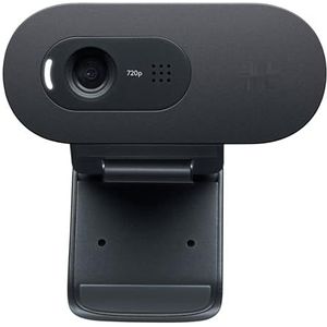 HD-webcam, resolutie 720p, autofocus, geïntegreerde microfoon, ideaal voor videoconferenties en online streaming.