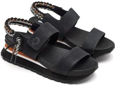 Gioseppo - Austell - Sandalen - Zwart - Eva Zool - Verstelbare Sluiting