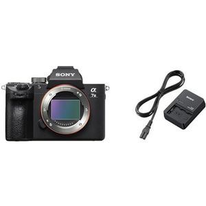 Sony Alpha 7M3 volledig formaat digitale camera ILCE-7M3 (24,2 megapixel,) zwart & Sony Bc-Qz1 (Snellader Voor Np-Fz100 Accu's)