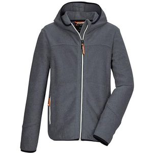 killtec jongens Gebreid fleecejack/fleecejack met capuchon KOW 364 BYS KNTFLC JCKT, dunkelnavy, 152, 42157-000