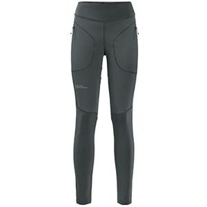 Jack Wolfskin Salmaser broek, leisteen/groen, 46 dames, leisteen/groen, 42 NL