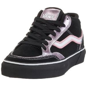 Vans Holder MID VHJUY6Z Sneakers voor dames, Zwart metallic black pink., 38.5 EU