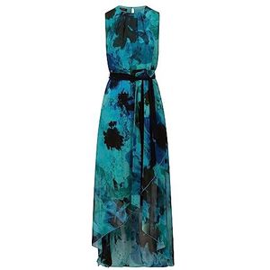 ApartFashion Chiffonjurk, lichtpetrol-multicolor, 44
