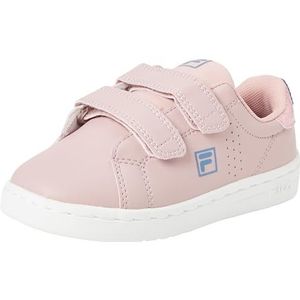 FILA Unisex Crosscourt 2 Nt F Velcro TDL Sneakers voor kinderen, Pale Mauve, 22 EU