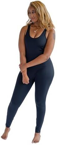Dames jumpsuit Girlfriend Collective V-Back Barre Unitard