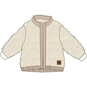 Timberland T60608 Cardigan voor jongens, Wit, 12 Maanden