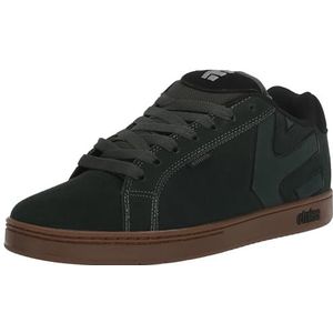 Etnies Heren Fader Skate Schoen, Groen/Gom, 14 UK